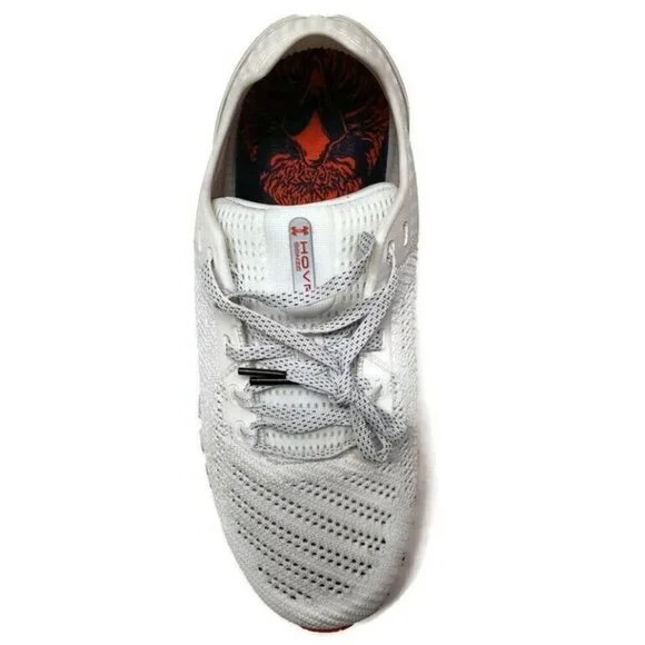 Under Armour HOVR Sonic Auburn Tigers Running Sneakers Shoes White Mens 8.5 - Picture 2 of 10